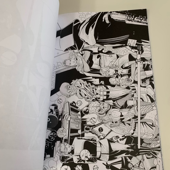 STAR WARS Color your own Darth Vader Coloring book - Picture 6 of 8